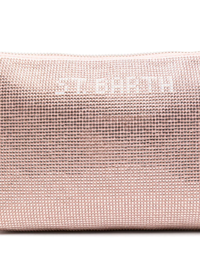 Mc2 Saint Barth Pink Clutch Strassy Woman 5