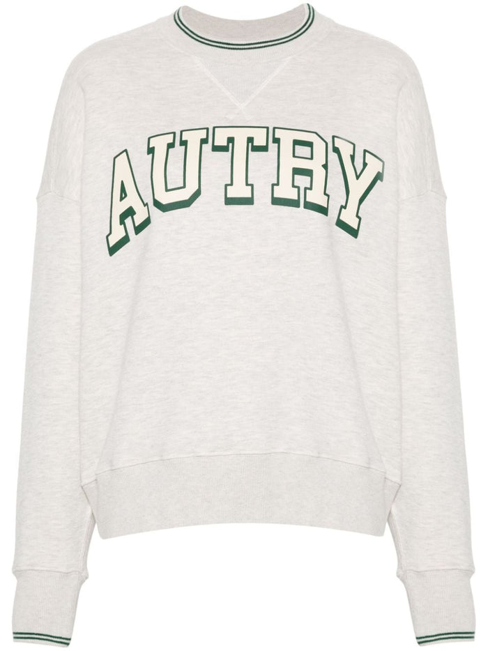 Autry Women's White Sweatshirt Logo Print 5