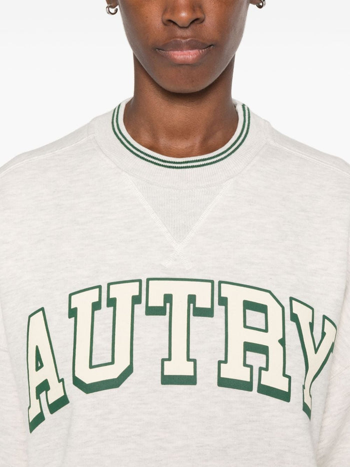 Autry Women's White Sweatshirt Logo Print 4