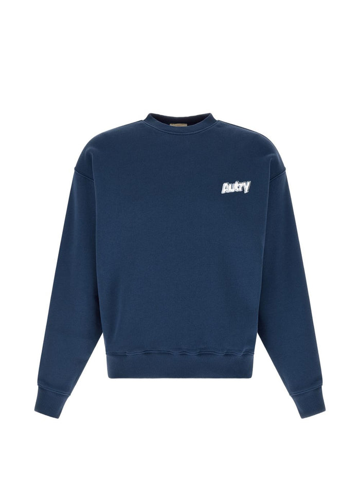Autry Felpa Blu Uomo Motivo Logo 1