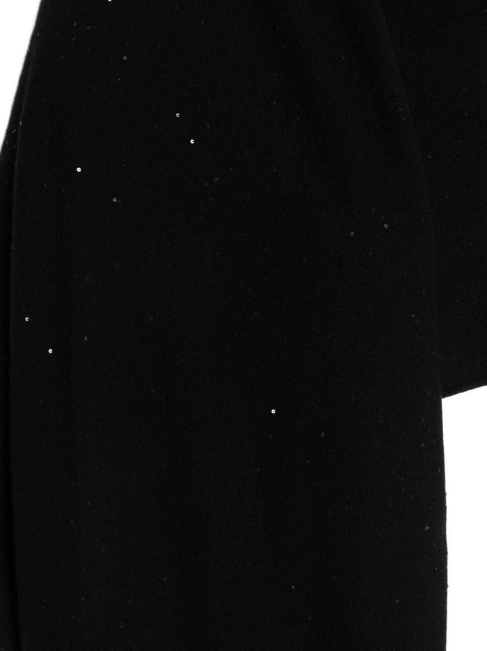 Schwarzer Damenschal von Antonelli 3