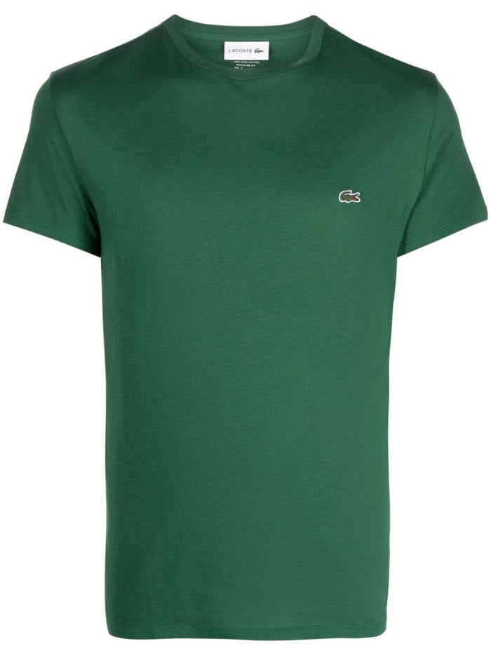 Lacoste Herren-T-Shirt aus Pima-Baumwolle in grün 5