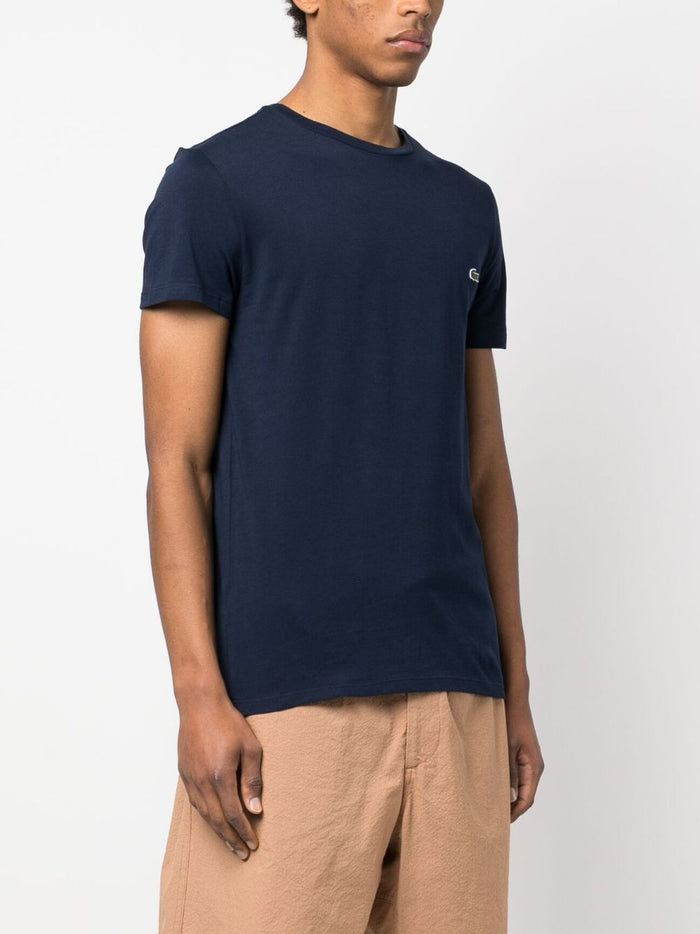 Lacoste Men's Green Crocodile T-Shirt Blue 1