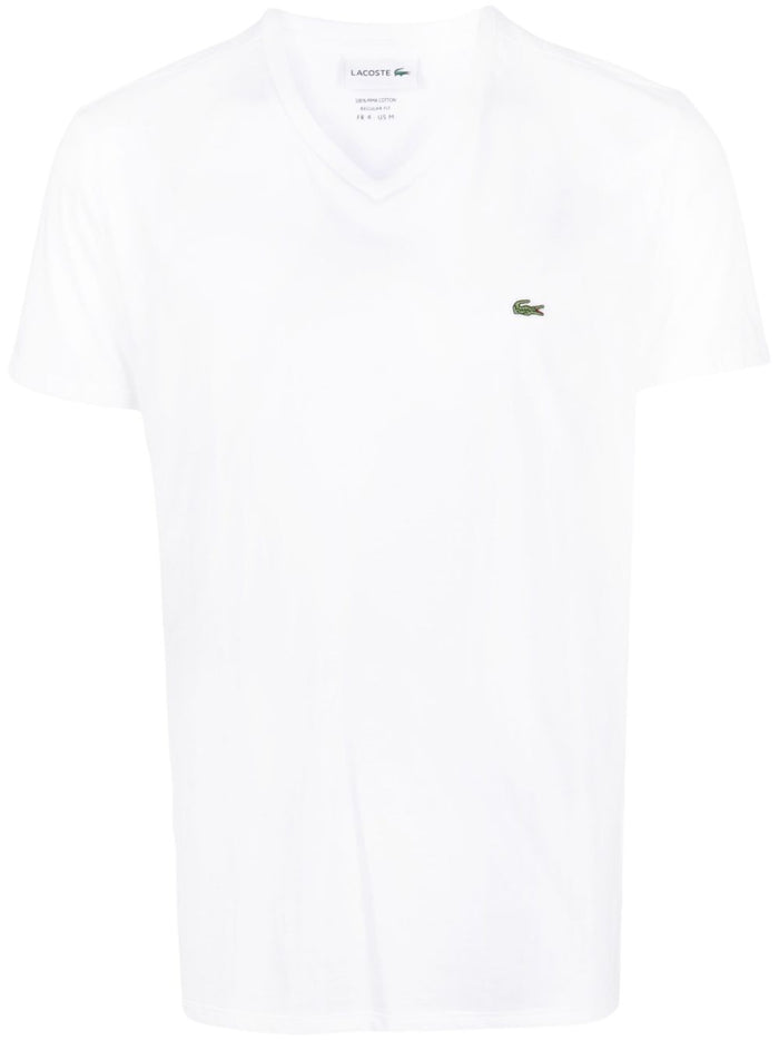 Lacoste T-shirt Bianco Uomo 1