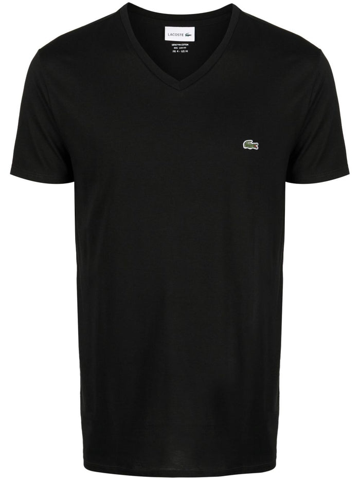 Lacoste T-shirt Nero Uomo 1