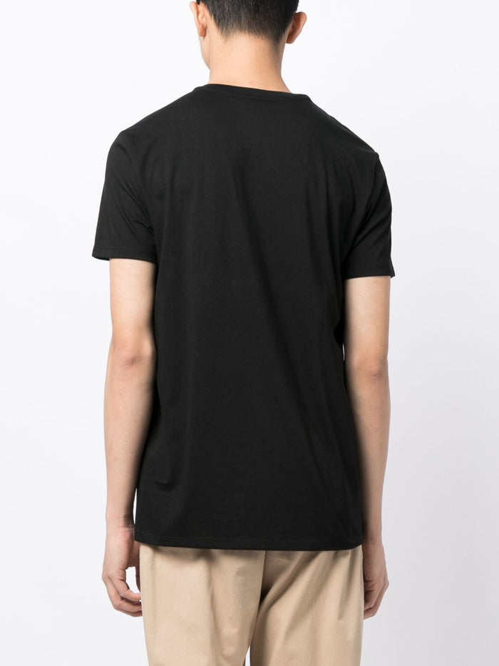 Lacoste T-shirt Nero Uomo 3