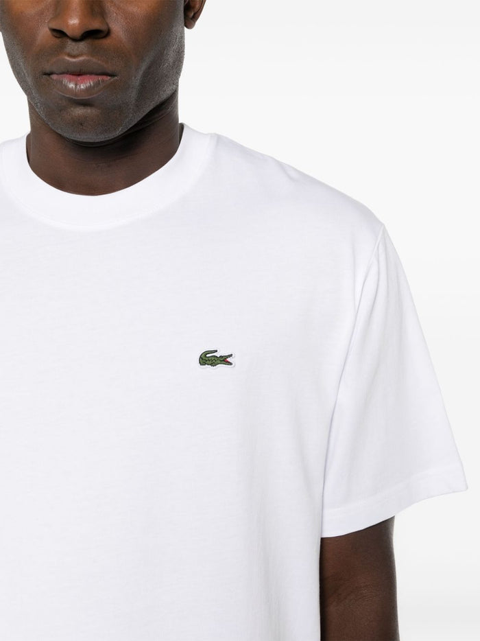 Lacoste T-shirt Bianco Uomo 4