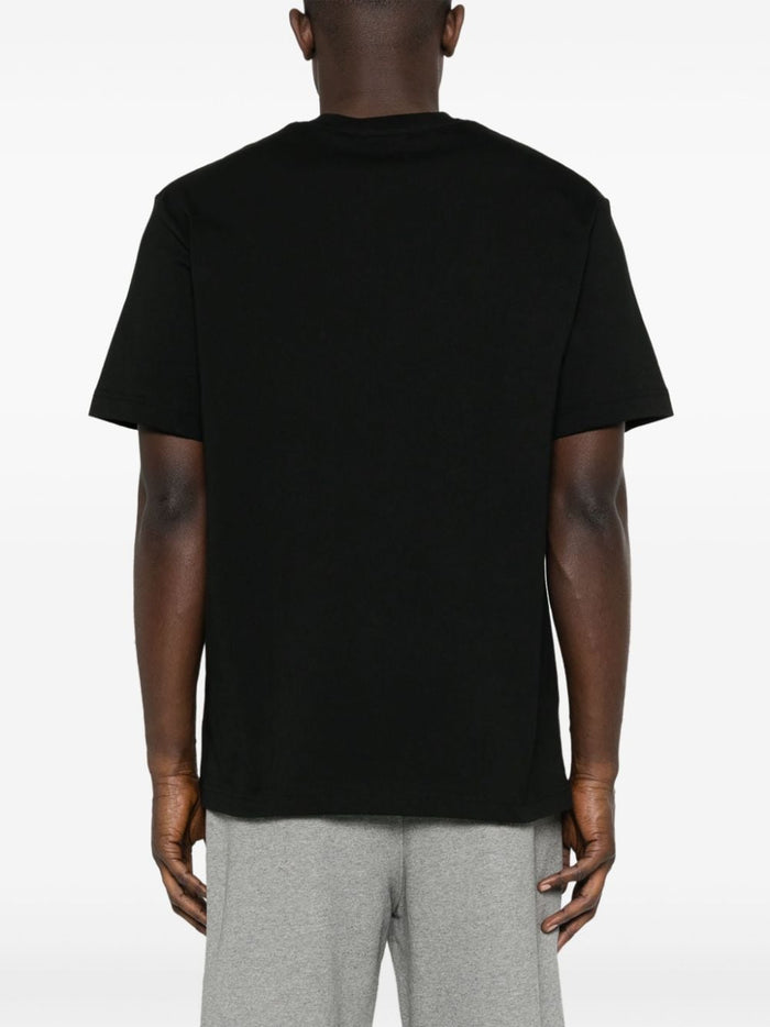 Lacoste T-shirt Coccodrillo Uomo Nero 3