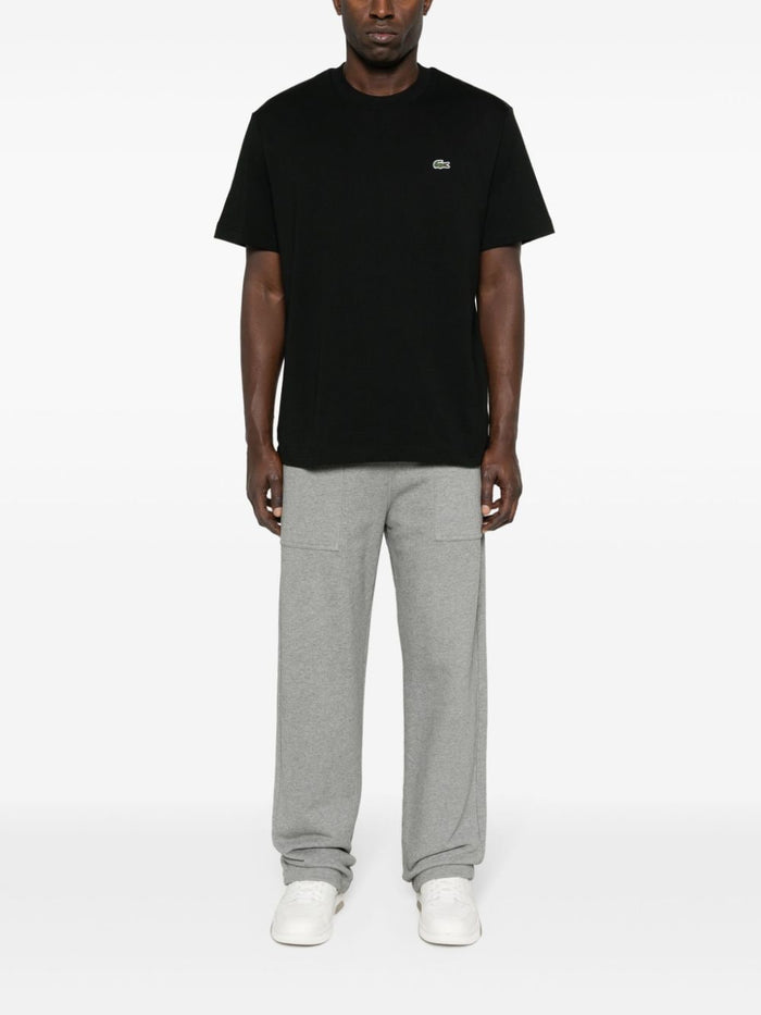 Lacoste T-shirt Coccodrillo Uomo Nero 2