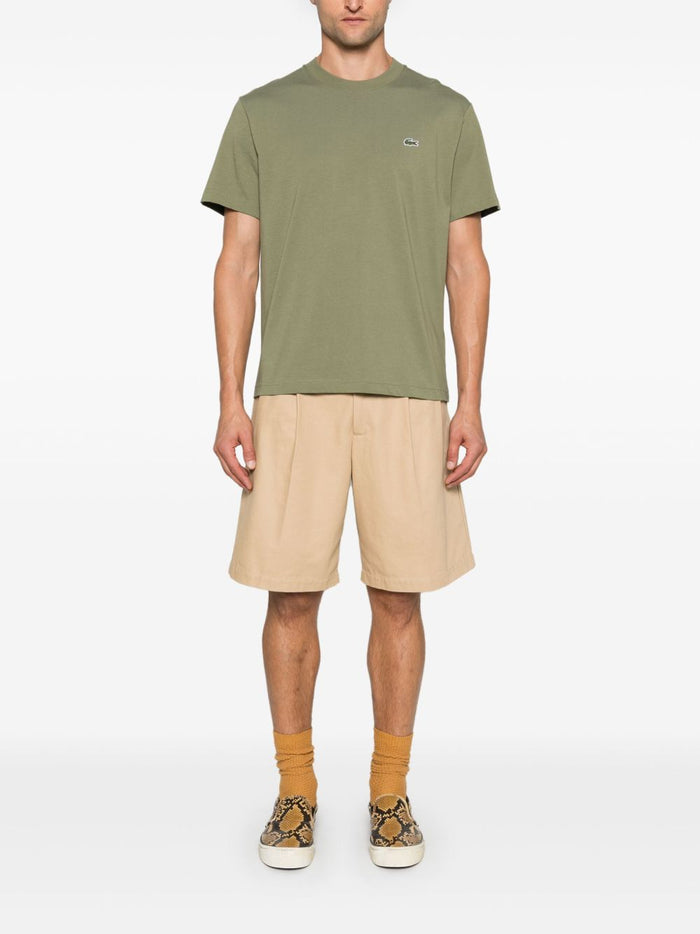 Lacoste Uomo T-shirt Verde Girocollo 3