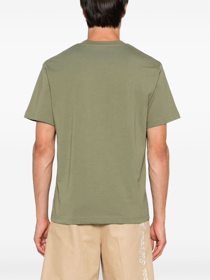 Lacoste Uomo T-shirt Verde Girocollo 4