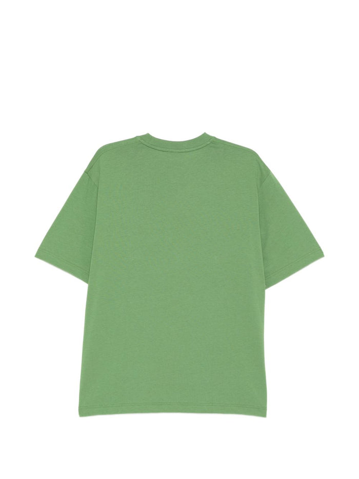 Lacoste Men's Tonal Crocodile T-Shirt Green 2