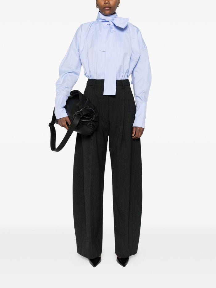 Thelatest Damen Hellblaues Hemd 2