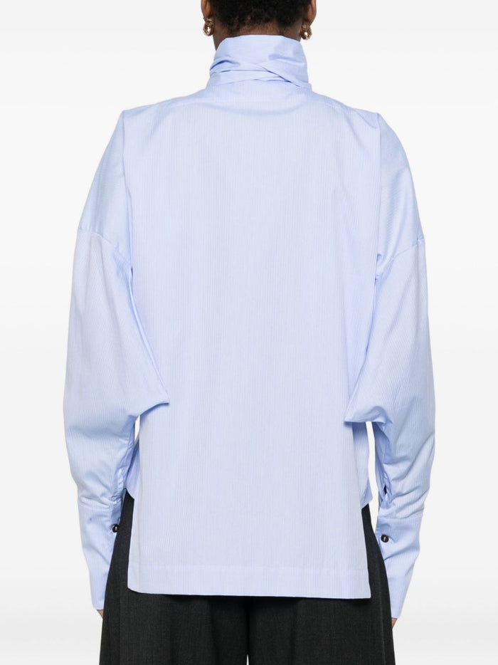 Thelatest Damen Hellblaues Hemd 4