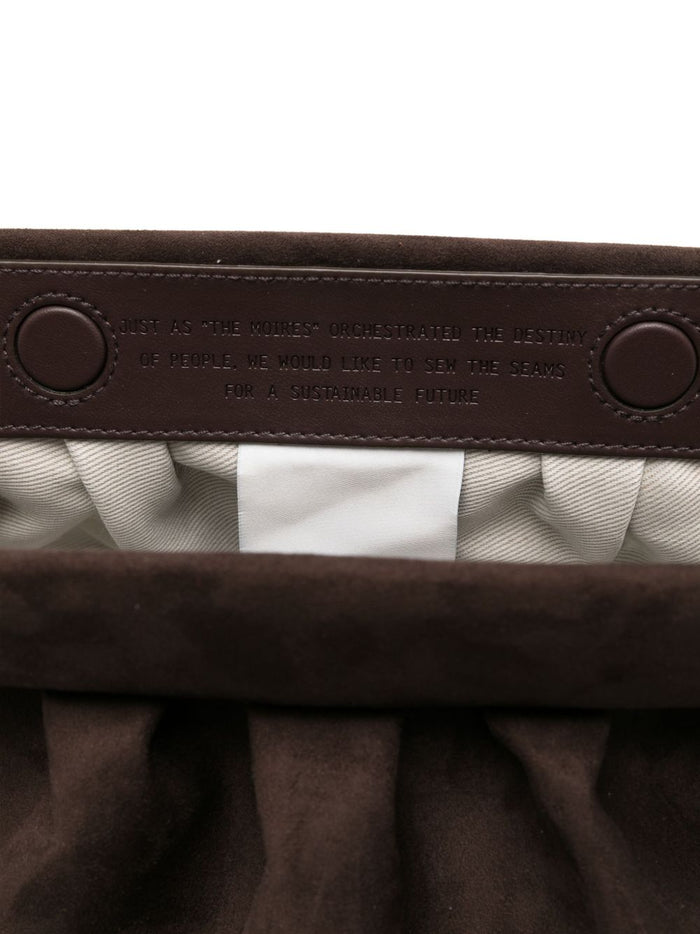 Themoire Bios Suede Donna Borsa Marrone 3