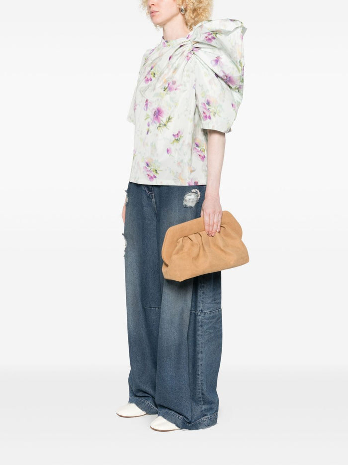 Themoire Bag Brown Woman 2