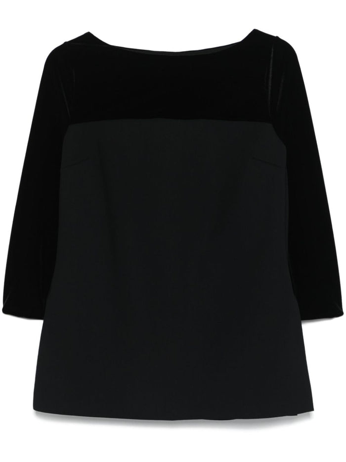 Chiara Boni La Petite Robe Top Nero Donna 1