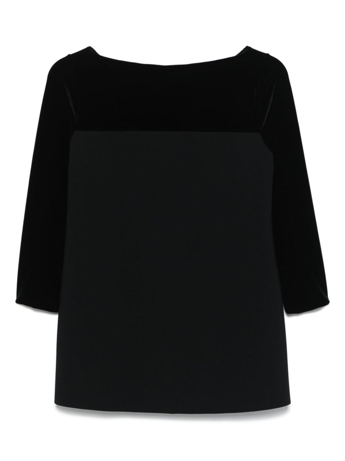 Chiara Boni La Petite Robe Top Nero Donna 2