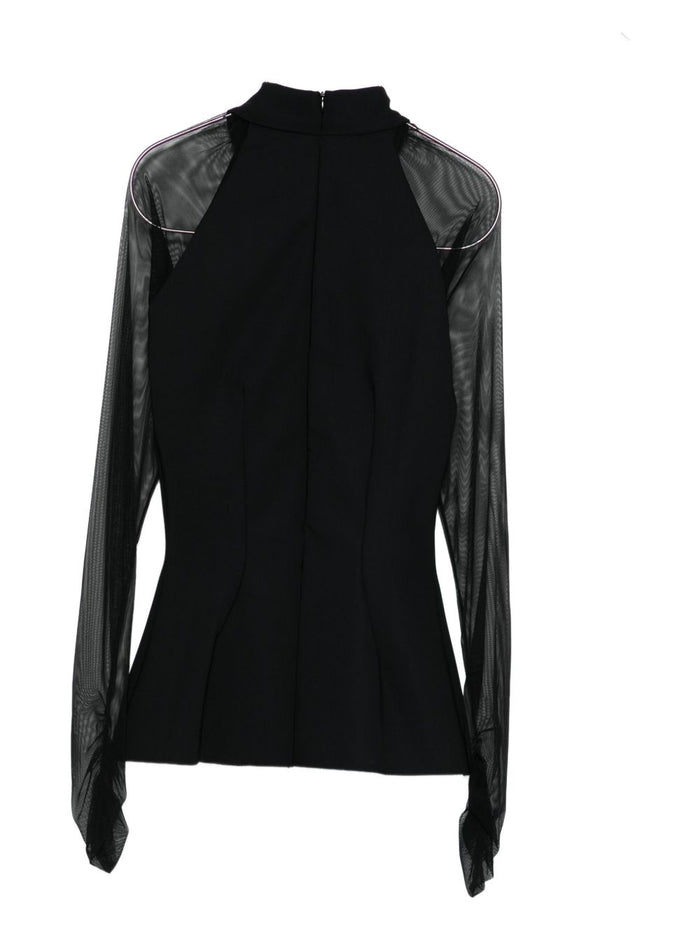 Chiara Boni La Petite Robe Top Schwarz Damen 3