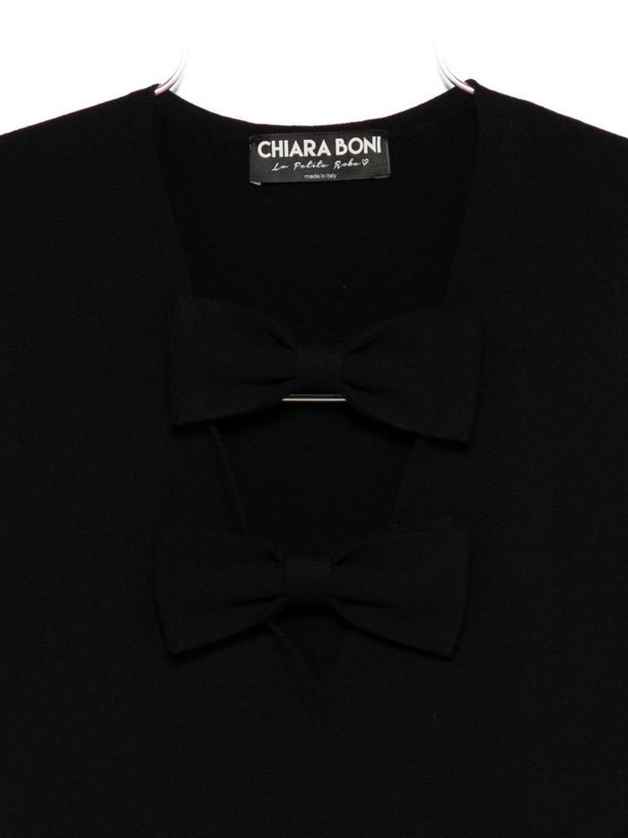 Chiara Boni La Petite Robe Top Schwarz Damen 2