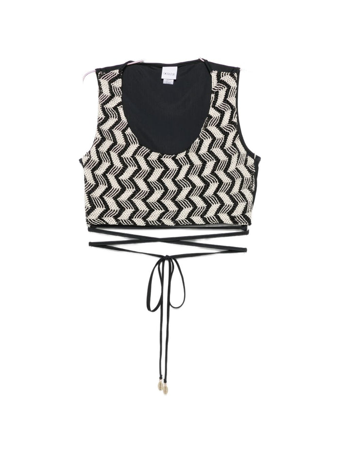 Cotazur Top Nero Donna 1