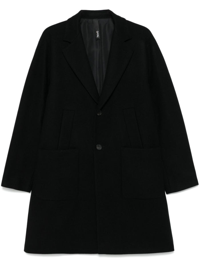 Hevo Black Man Coat 1