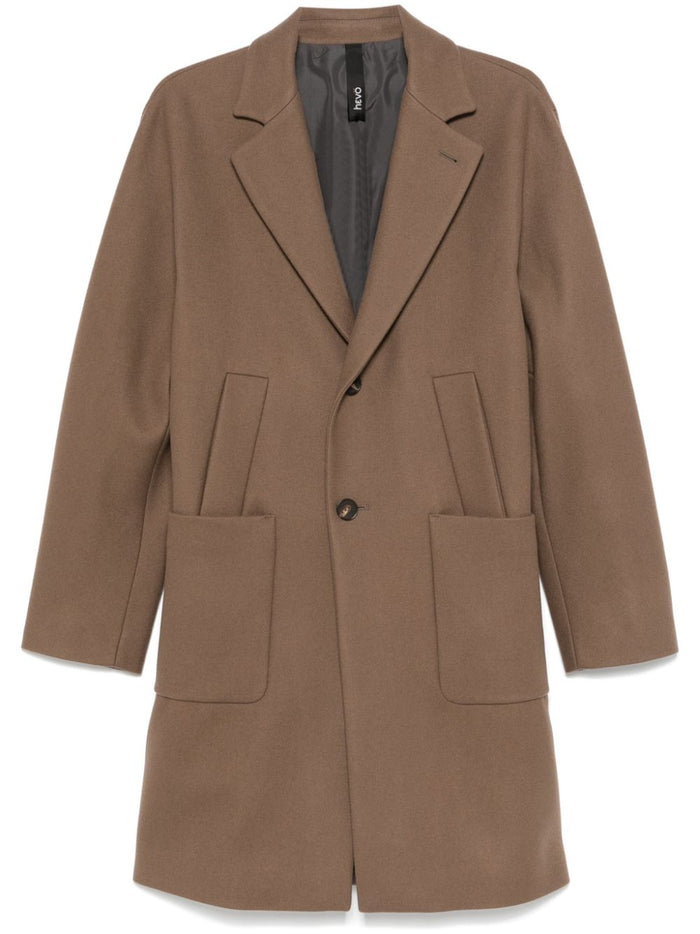 Hevo Brown Coat Men 1