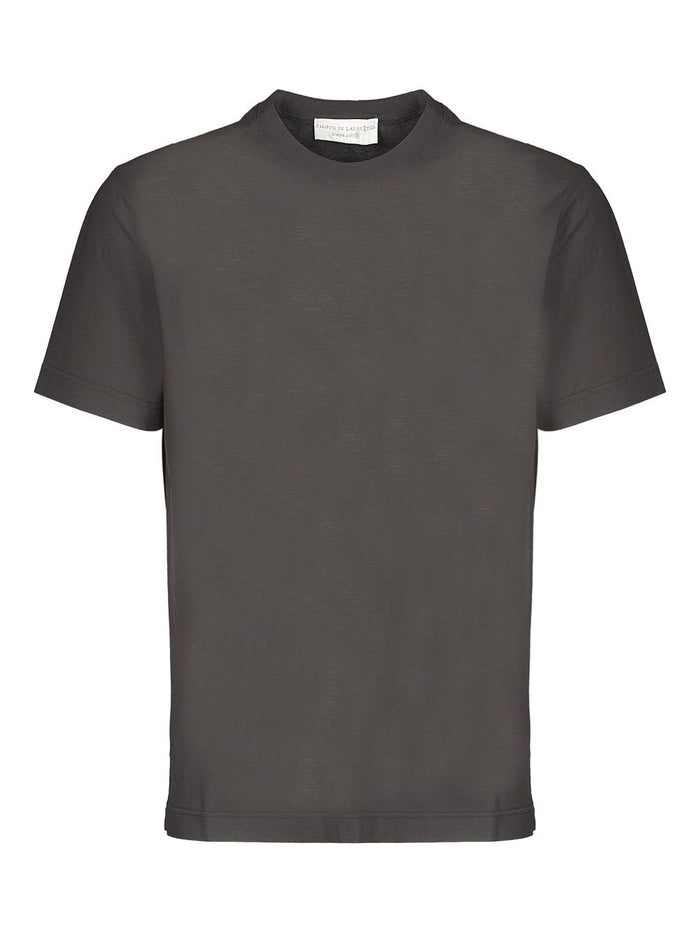 Filippo De Laurentis T-Shirt Marrone Uomo in Filo 1