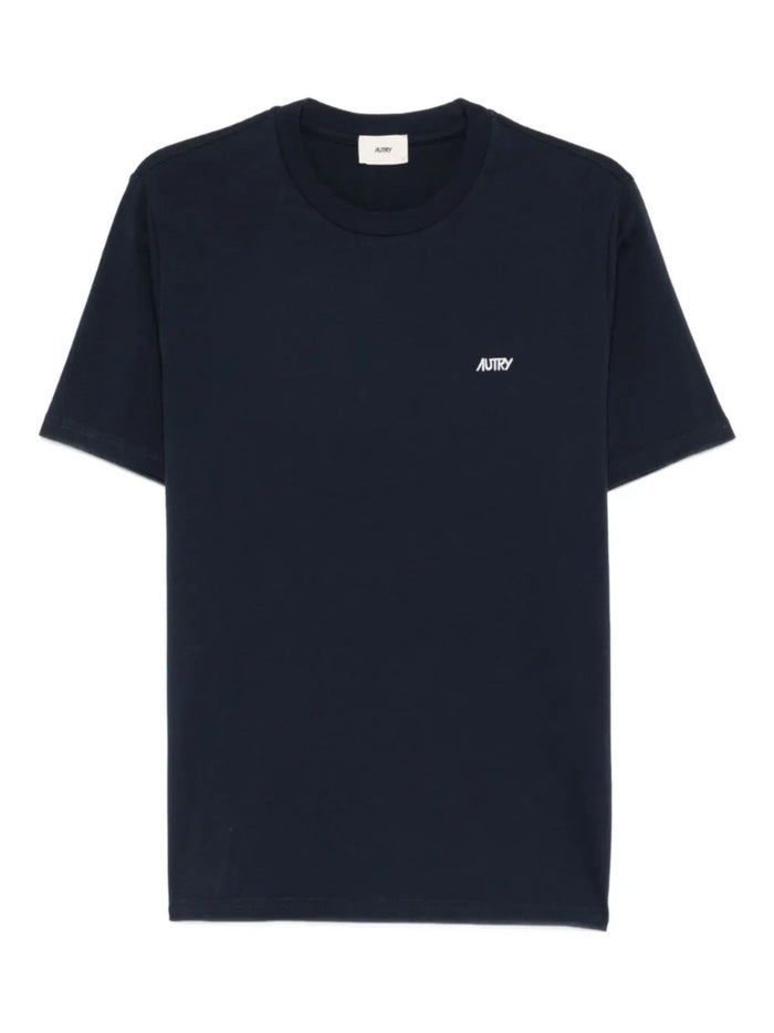 Autry T-shirt Blu Uomo Logo 5