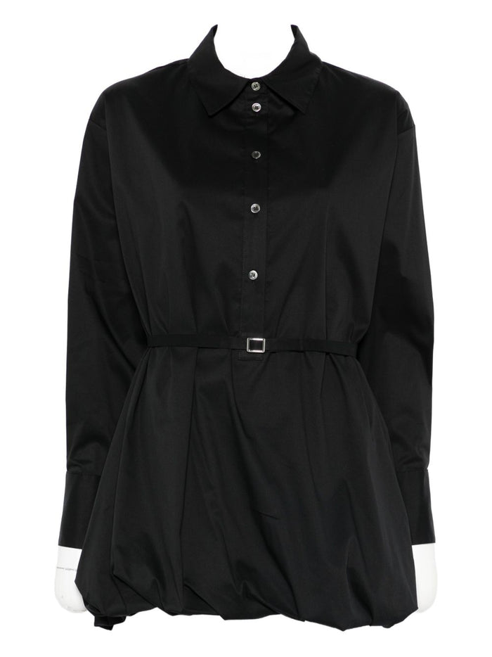 Schwarzes Damenhemd 1