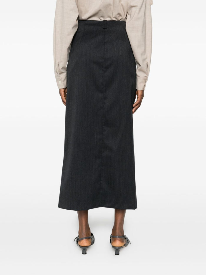 Su Gonna Grigio Donna 2