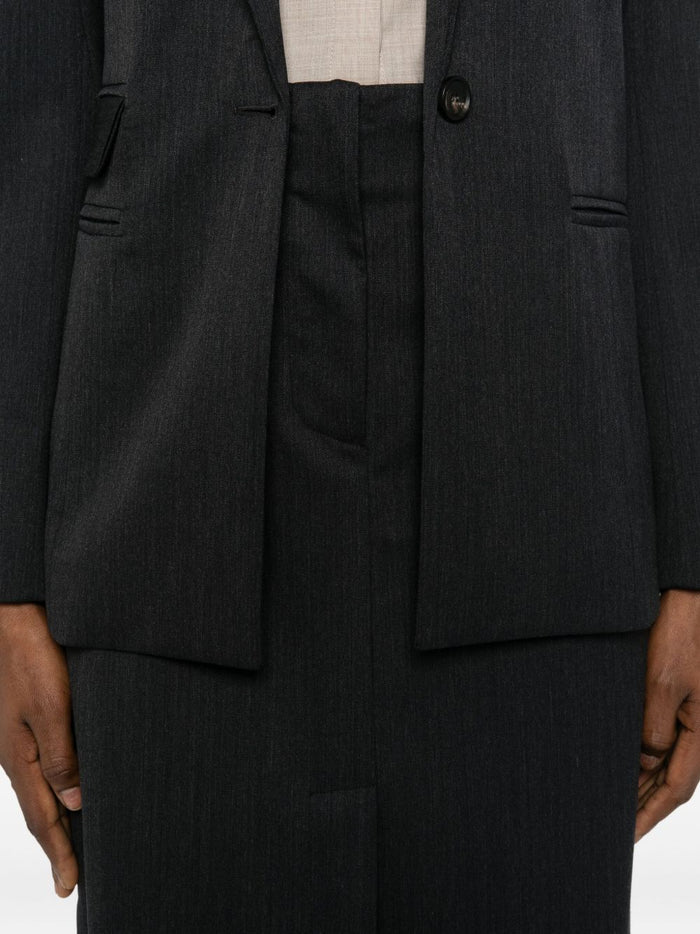 Su Gonna Grigio Donna 3