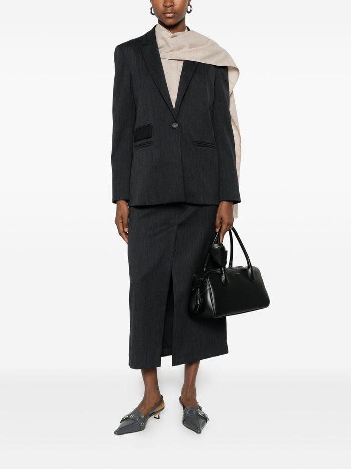 Su Gonna Grigio Donna 4