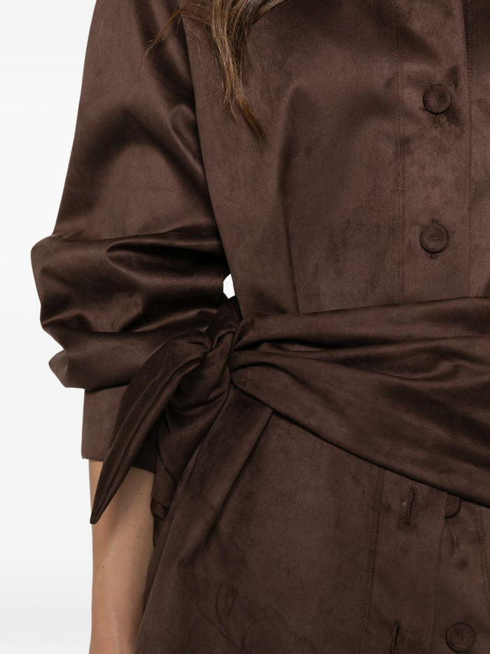 Su Camicia Marrone Donna 3