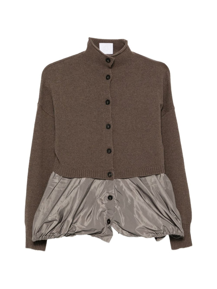 Su Cardigan Marrone Donna 1