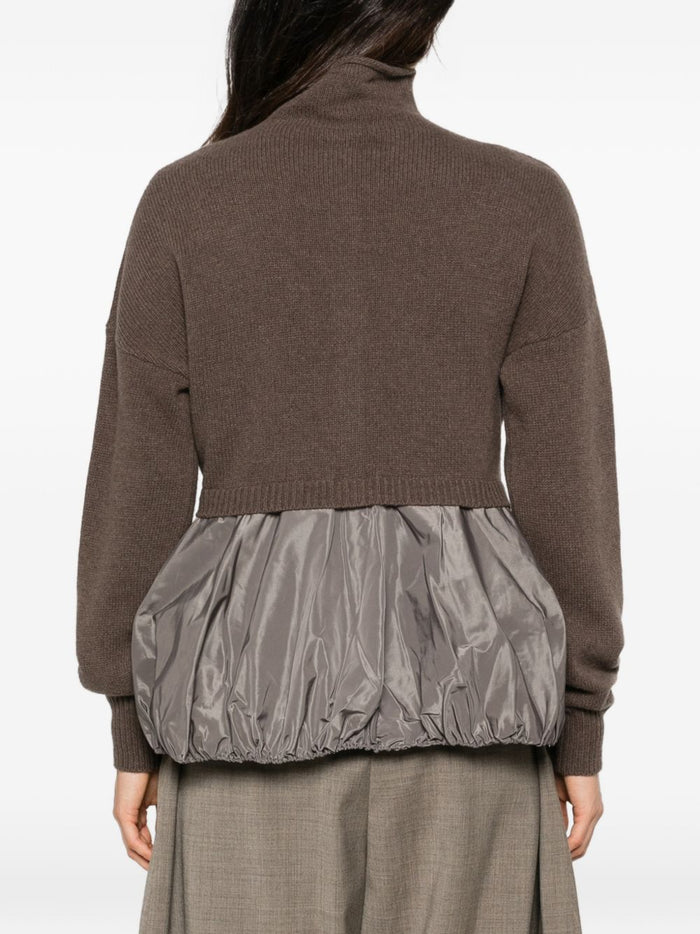 Su Cardigan Marrone Donna 2
