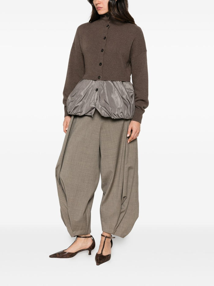 Su Cardigan Marrone Donna 5