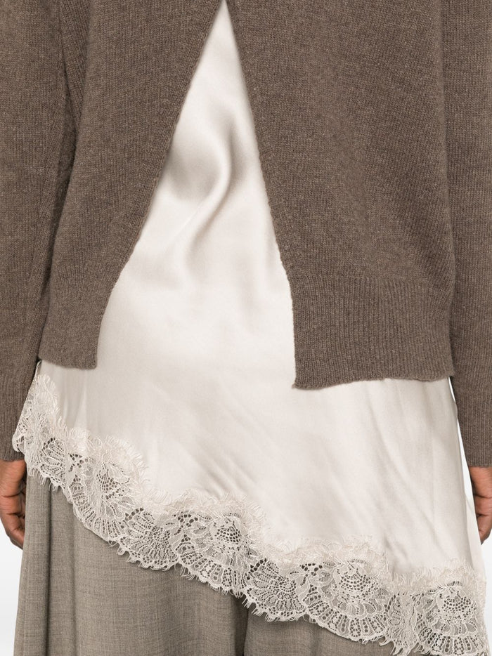 Su Maglia Marrone Donna 5