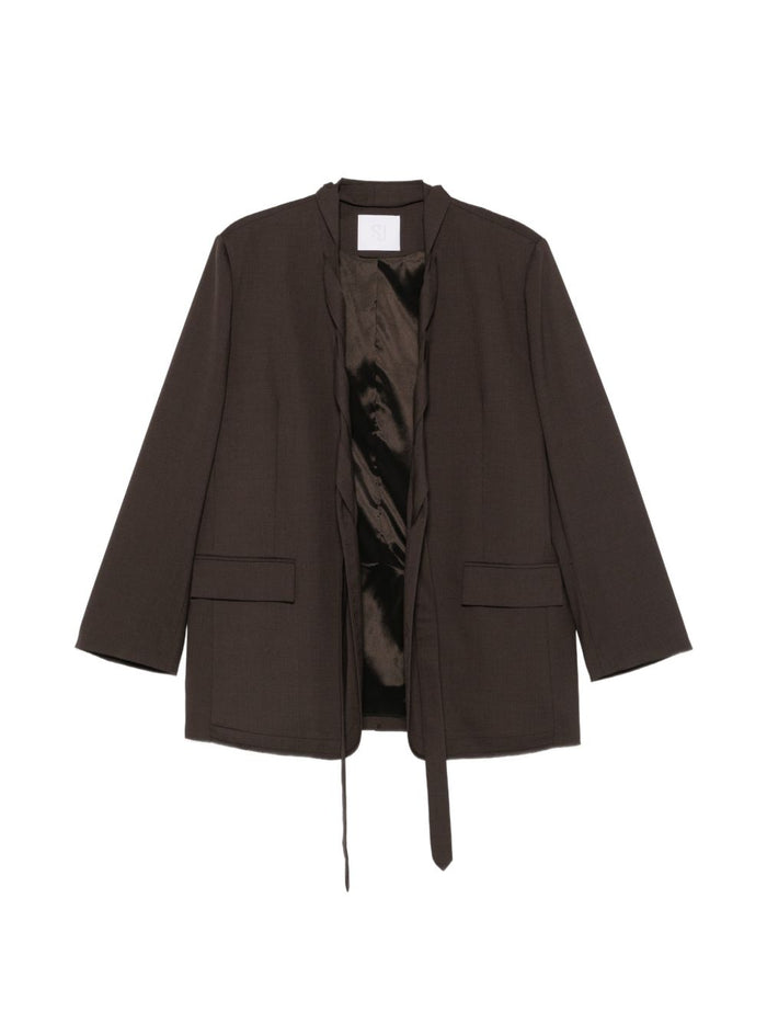 Su Giacca Marrone Donna 1