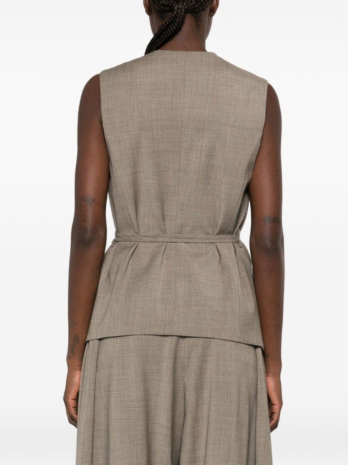 Su Gilet Verde Donna 4