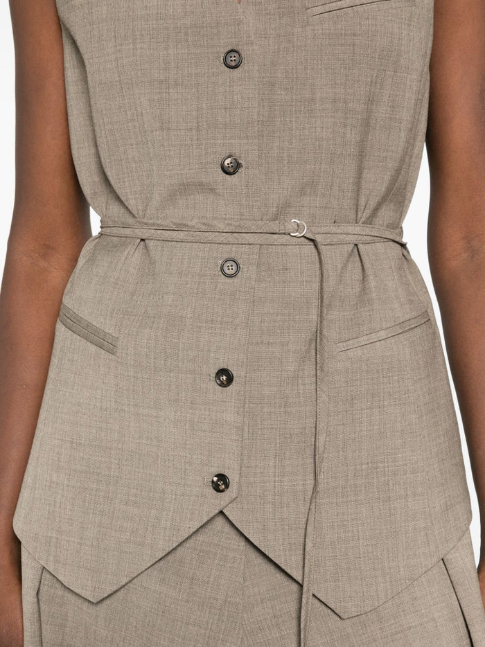 Su Gilet Verde Donna 5