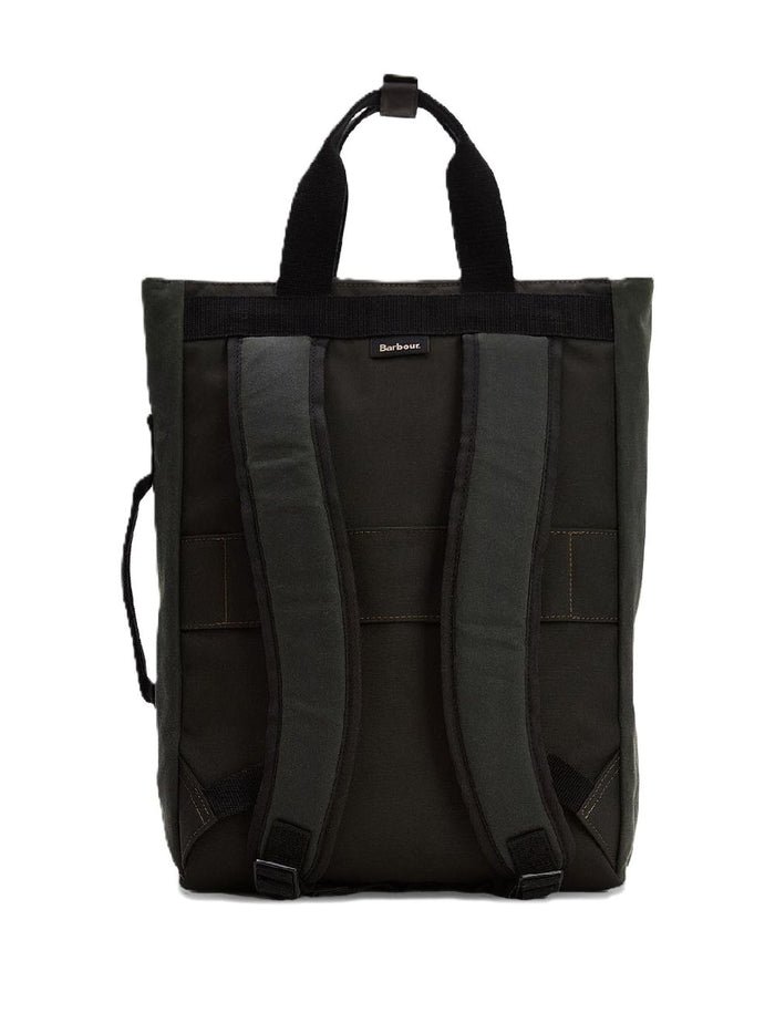 Barbour Zaino Verde Uomo Field Wax Tartan 3