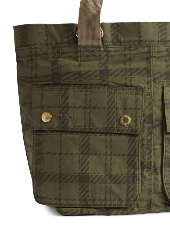 Barbour Pochette Verde Uomo Transport Carry-All 3