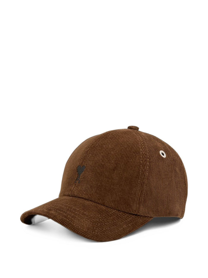 Ami Paris Cappellino Marrone Uomo 1