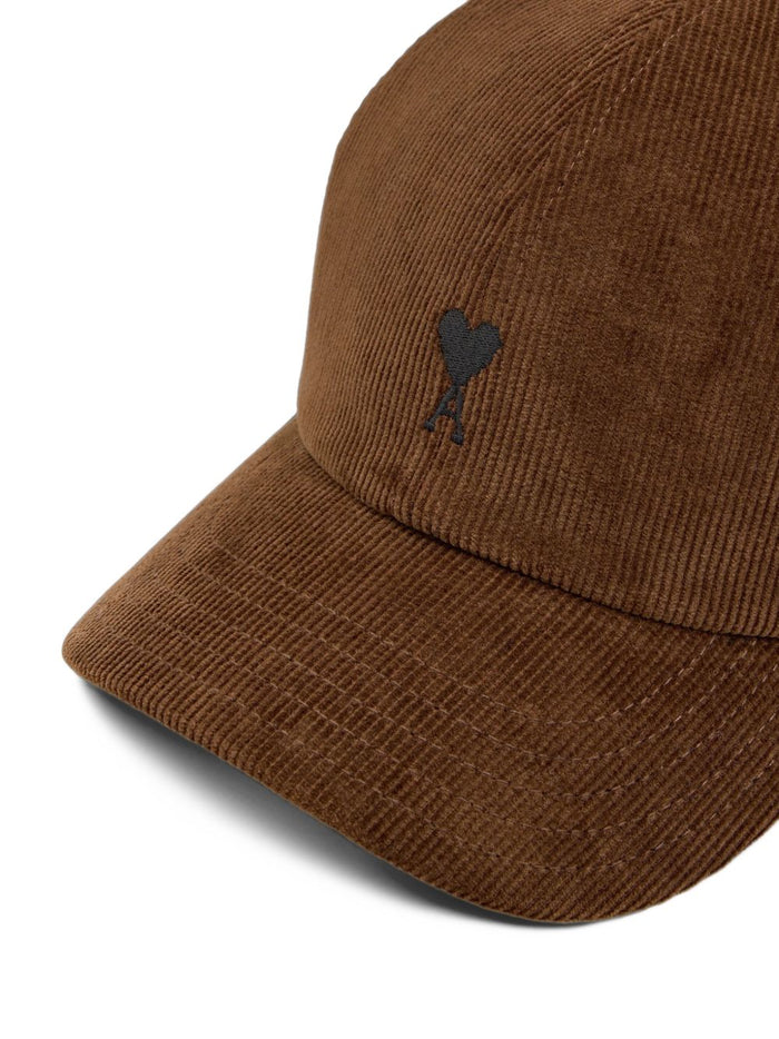 Ami Paris Cappellino Marrone Uomo 2