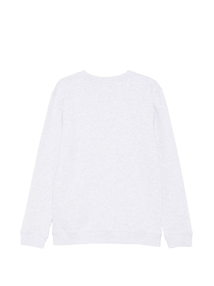 Dondup Felpa Grigio Uomo Micro Logo 2