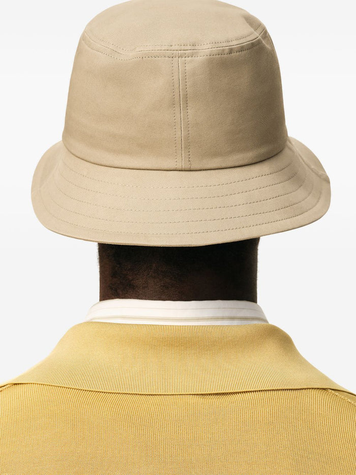 Ami Paris Men's Beige Heart Bucket Hat 4
