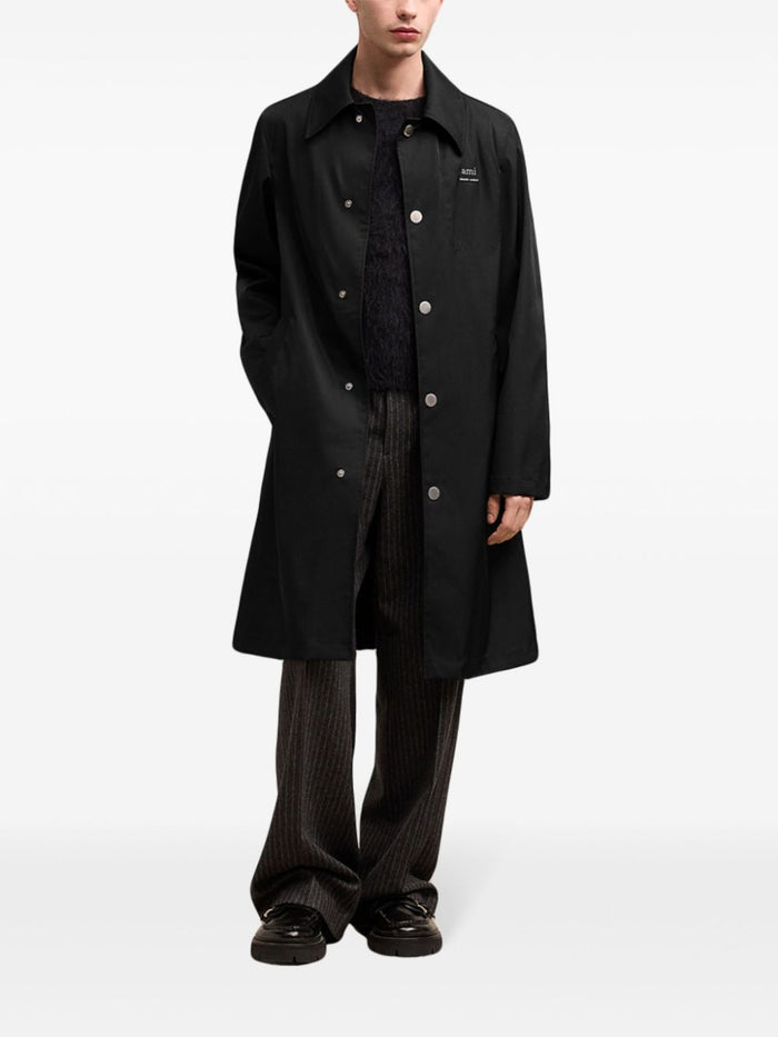 Ami Alexandre Mattiussi Black Coat Men 7