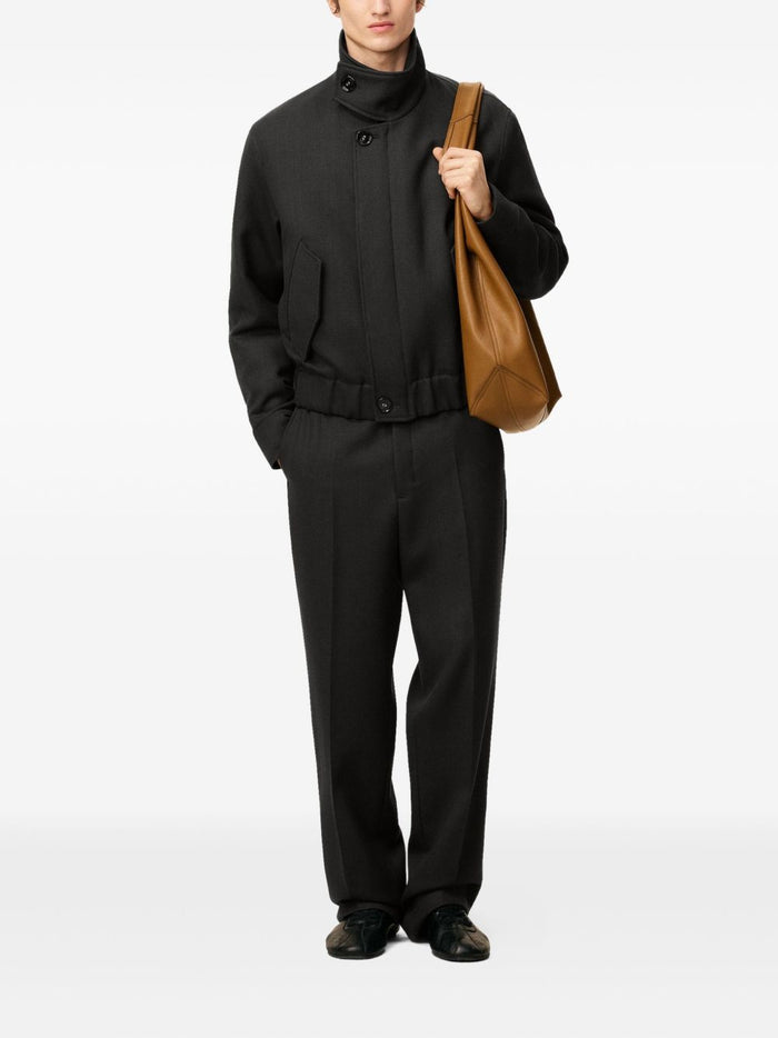 Ami Paris Herren Harrington-Jacke in Grau 3