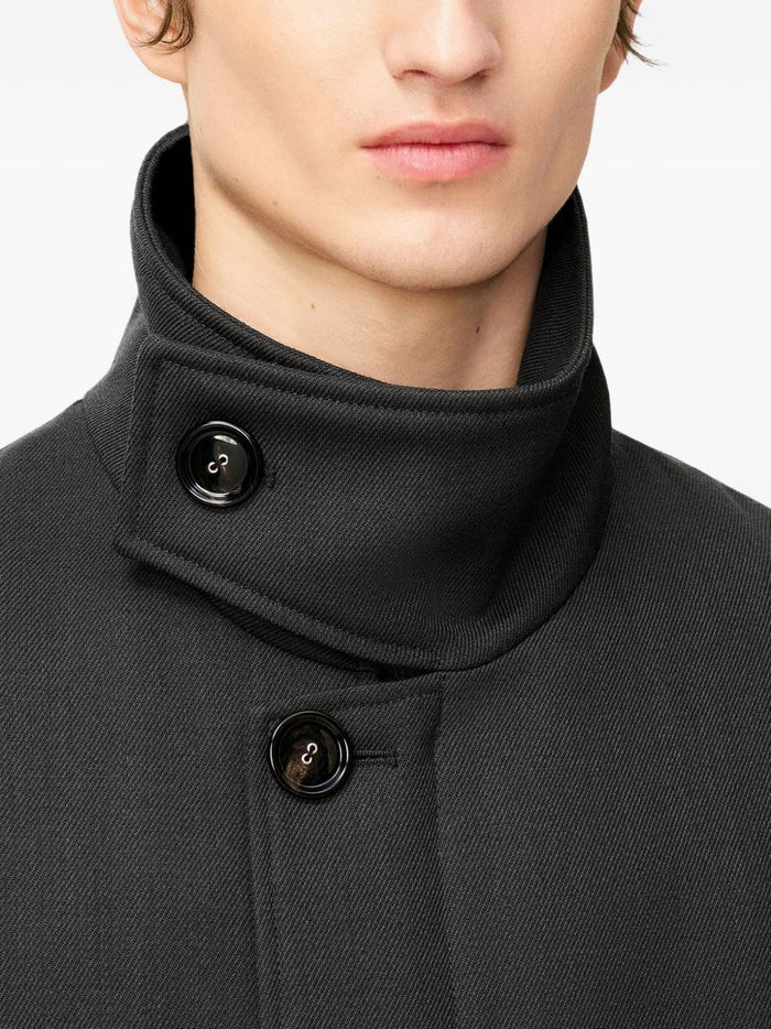 Ami Paris Herren Harrington-Jacke in Grau 4